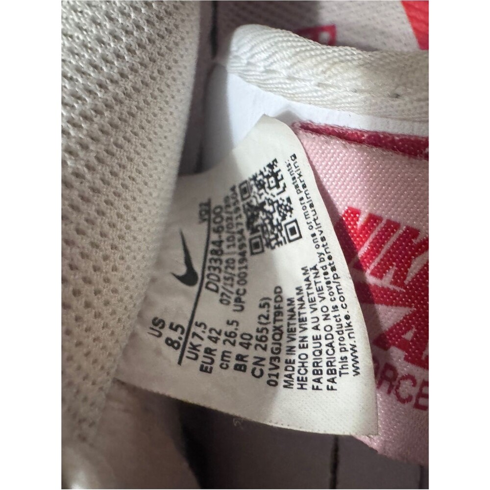 Nike Air Force One Low Qs: 2021 Valentines Day Love Letter 💌 👟 💌 - Picture 11 of 14